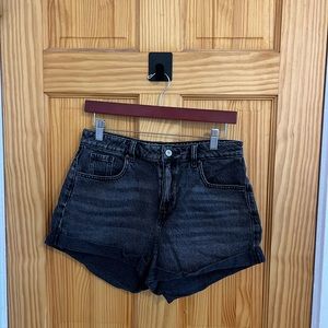 Pacsun Black high waisted denim shorts